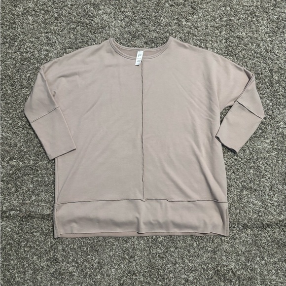 SPANX Light Beige Long Sleeve Top - Picture 3 of 8